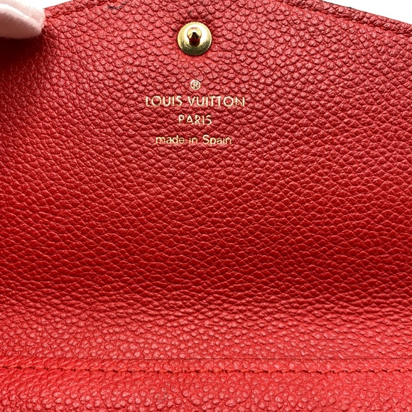 Louis Vuitton Monogram Cherry Empreinte Leather Curieuse Wallet - Picture 10 of 10